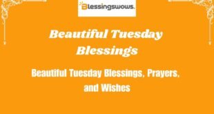 Beautiful Tuesday Blessings