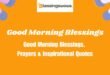 Good Morning Blessings