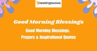 Good Morning Blessings