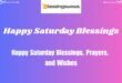 Happy Saturday Blessings
