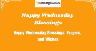 Happy Wednesday Blessings