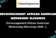 Encouragement African American Wednesday Blessings